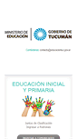 Mobile Screenshot of padrones.educaciontuc.gov.ar